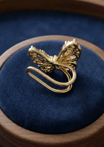 Butterfly Brilliance No-Piercing Earcuff