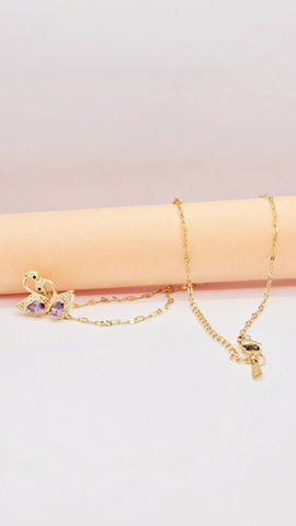 Adorniv Elegant Swan Love Necklace