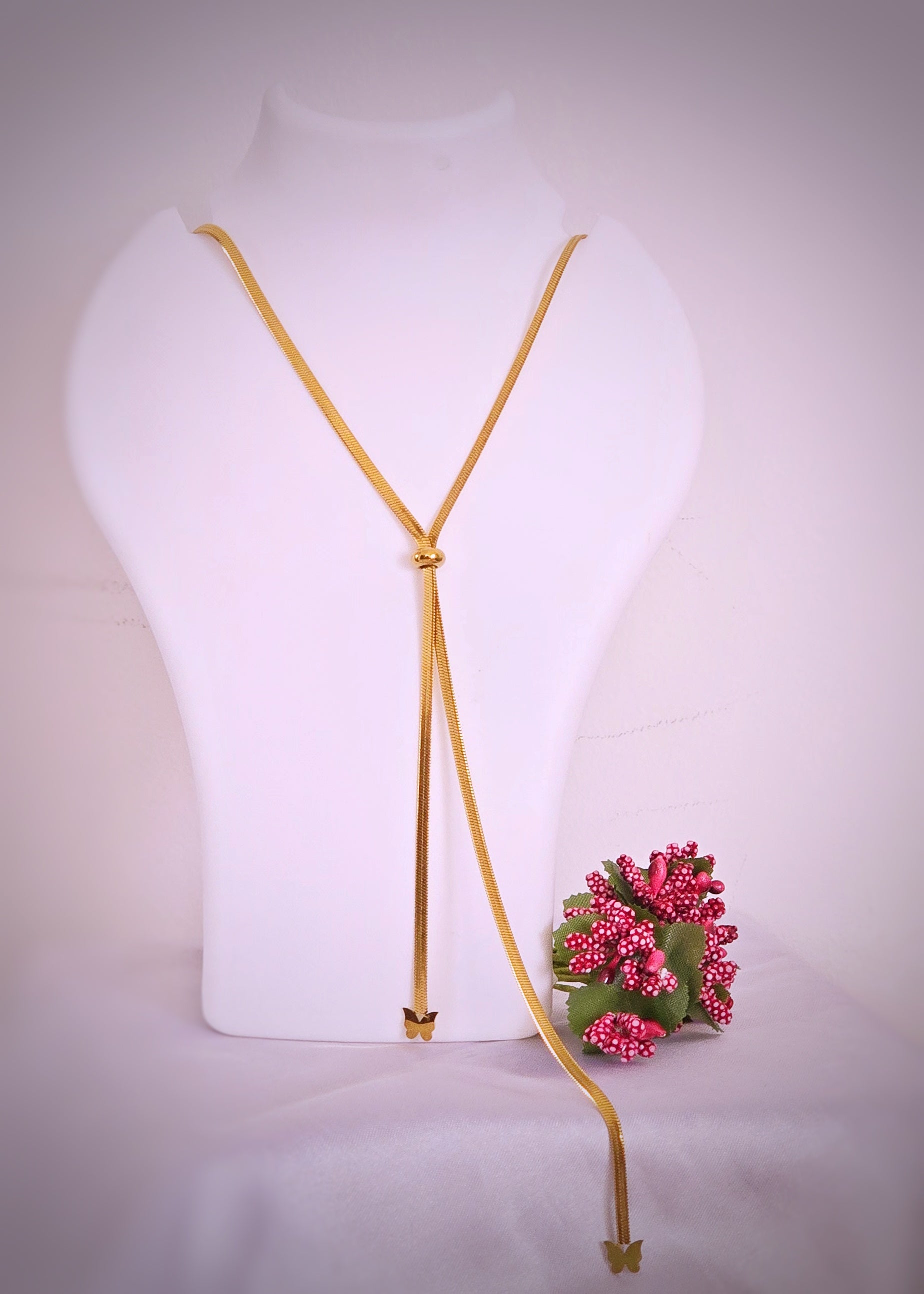 Adorniv Premium Adjustable Long Necklace