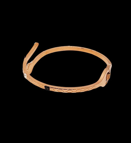 Adorniv Rose Gold Snake Bracelet