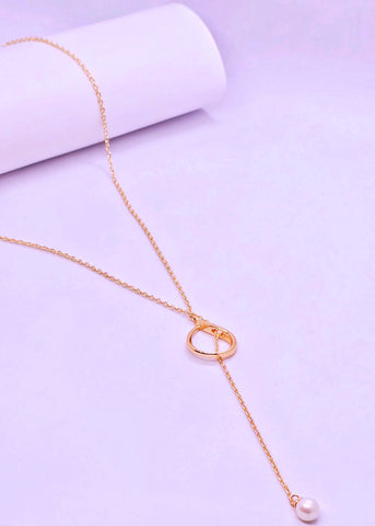 DualStyle Loop & Pearl Necklace